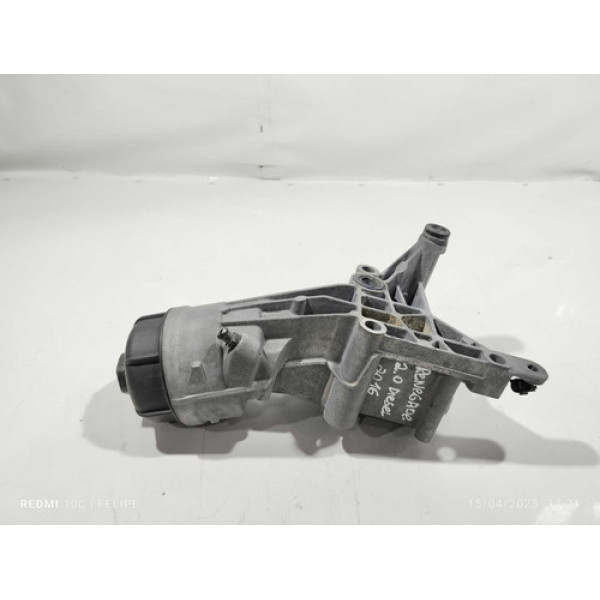 Suporte Do Filtro De Óleo Jeep Renegade Diesel 2.0 2016/2019 Preto