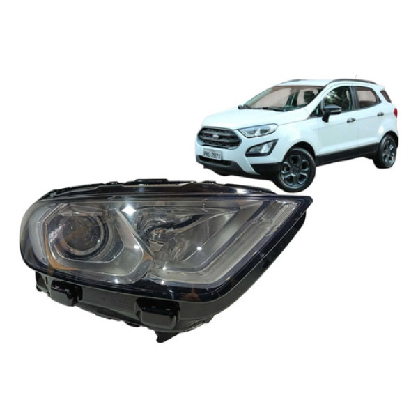 Farol Direito Ford Ecosport 2.0 16v Titanium Flex Aut 2018 Direito/passageiro