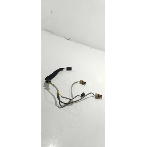 Chicote Luz Placa Abertura Tampa Traseira Ford Fiesta 2013