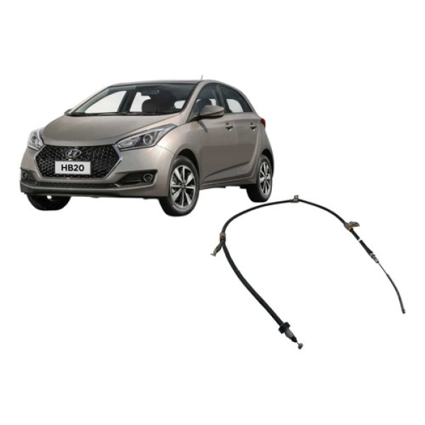 Cabo Freio Mão Direito Hyundai Hb20 1.6 2015