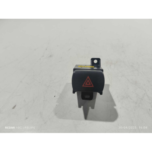 Botão Pisca Alerta Fiat Bravo Sporting 2013 Preto