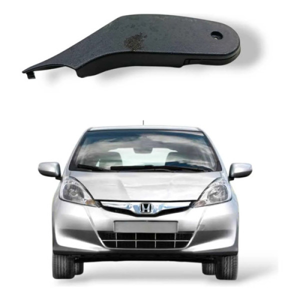 Acabamento Banco Traseiro Direito Honda Fit 2015 Preto