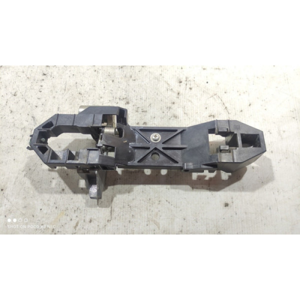 Suporte Maçaneta Externa Traseiro Direito Livina 2008 A 2014 Preto