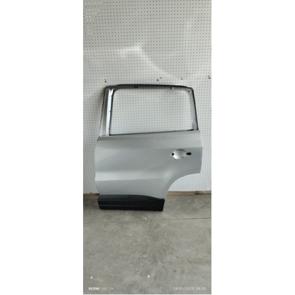 Porta Traseira Esquerda Vw Tiguan Tsi 2009-2012 Traseira Esquerda Cinza
