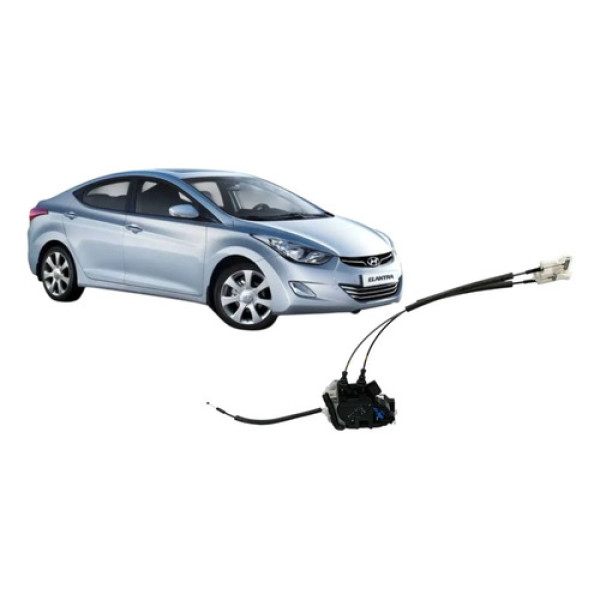 Fechadura Da Porta Traseira Esquerda Elantra Gls 1.8 12/2013