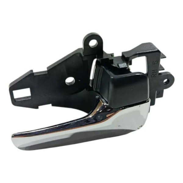 Maçaneta Interna Diant/traseira Direita Mitsub Lancer 2014 Preto Dianteira