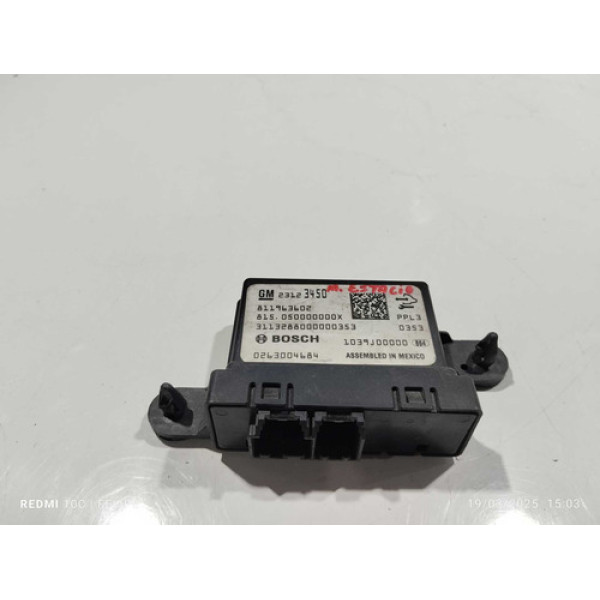 Sensor Módulo De Estacionamento Gm Onix Prisma 2013/2017 Preto