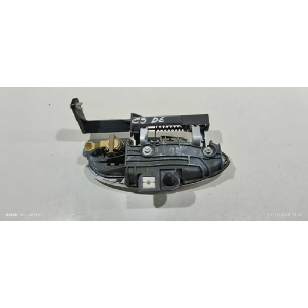 Maçaneta Externa Dianteira Esquerda Citroen C5 2004 Dianteira