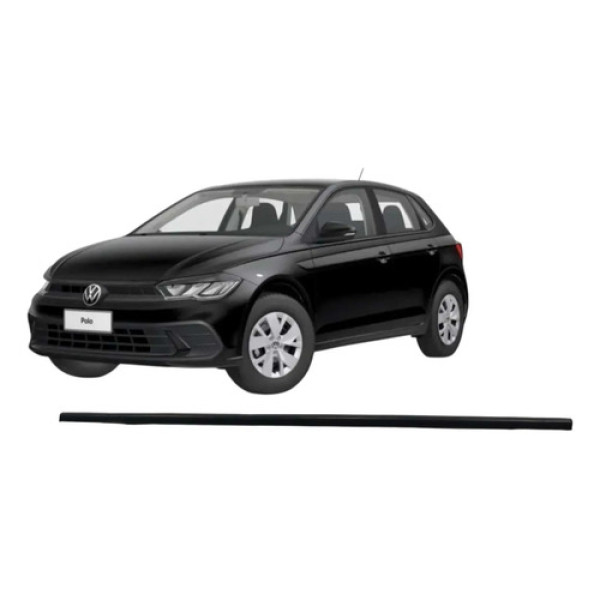 Pestana Externa Traseira Esquerda Volk Polo Tsi Higline 2023 Preto