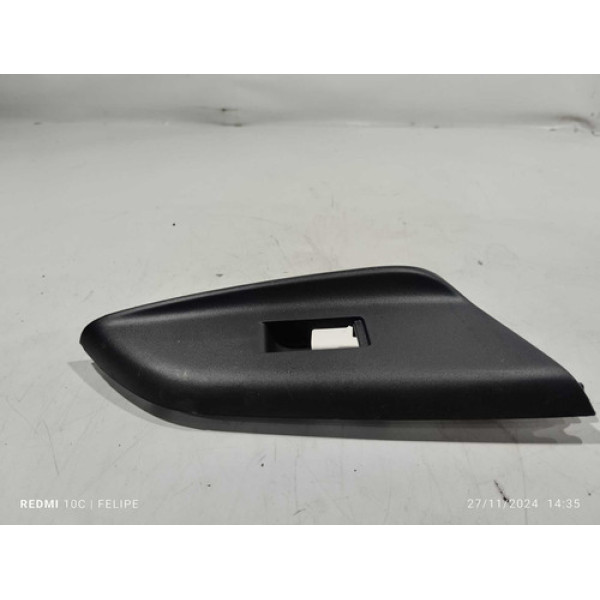 Moldura Do Botão Do Vidro Traseiro Esquerdo Honda Fit 2017 Preto
