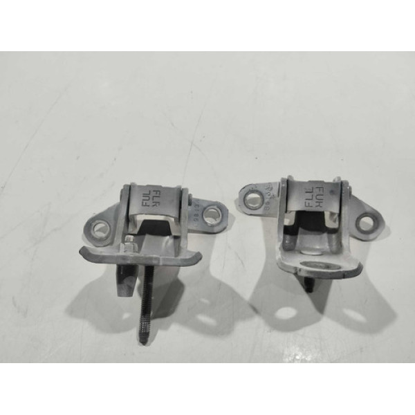 Par Dobradiça Porta Diant Esquerda Fiesta 2016 Sup/inferior