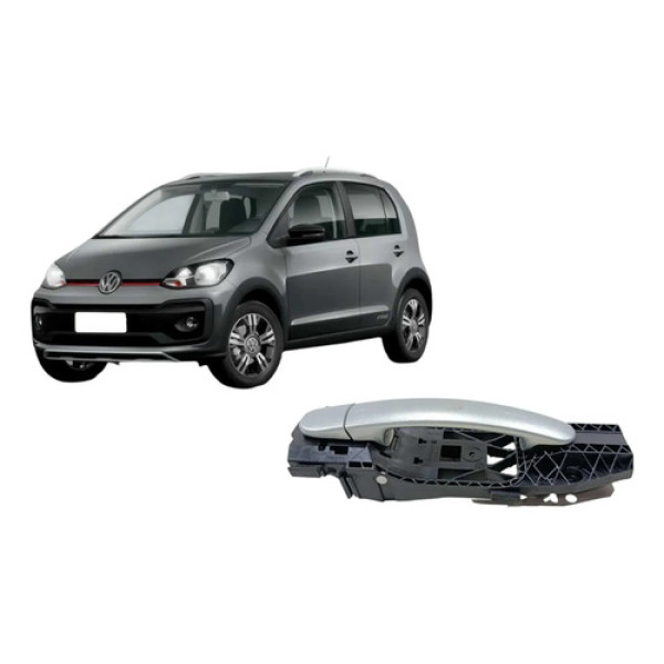 Maçaneta Externa Dianteira Direita Up 1.0 Mpi 2015 A 2019 Branco Dianteira