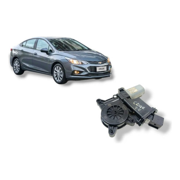 Motor Máquina Vidro Dianteira Esquerda Cruze Ltz 2018