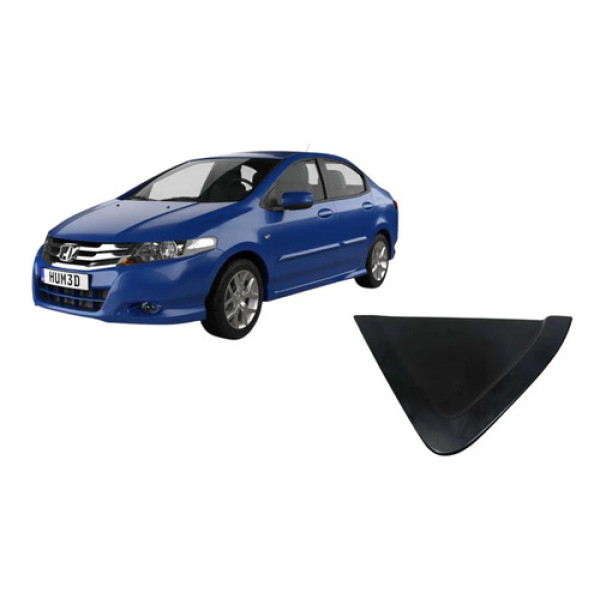 Moldura Do Retrovisor Direito Honda City 2015 (compare Fotos Preto