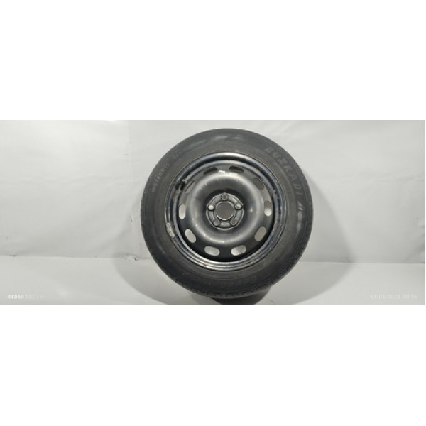 Roda De Ferro Estepe Volkswagen Fox 2012 Preto