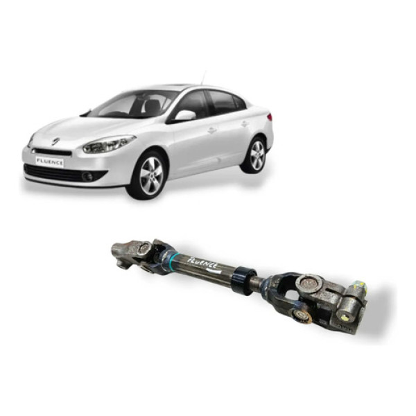 Estensão Do Volante Trizeta Renault Fluence 2015 Prata