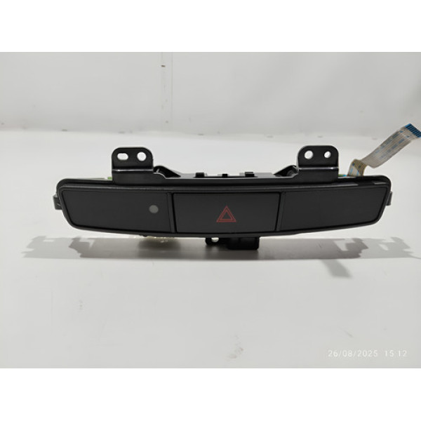 Botão Pisca Alerta Mitsubishi Lancer 2012/2015 Preto