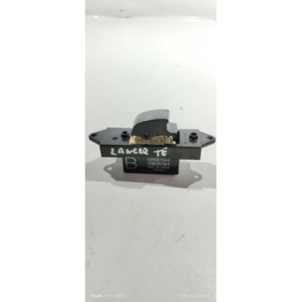 Botão Vidro Elétric Traseiro Esquerdo Mitsubishi Lancer 2013