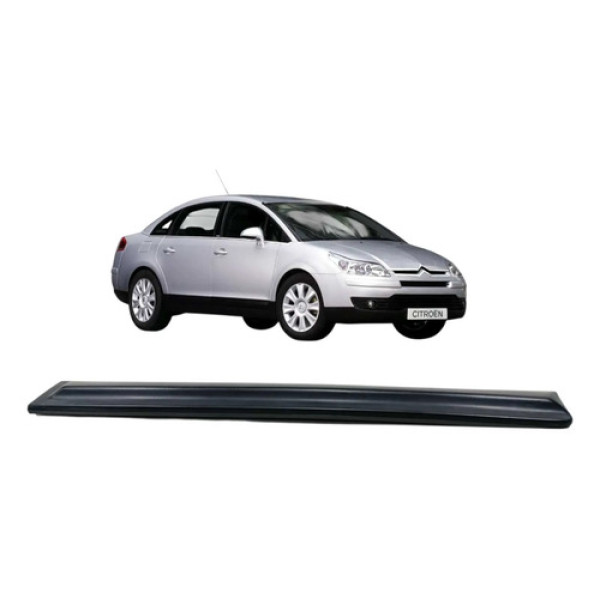 Friso Porta Traeiro Esquerdo Citroen C4 Pallas 2008 2012 Preto
