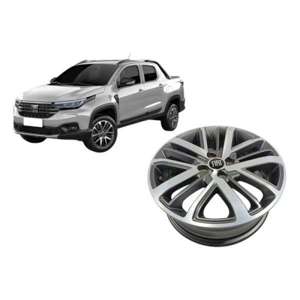 Aro Calota R16 Strada Cd Volcano 1.3 Firefly 2024 Detalhe Preto