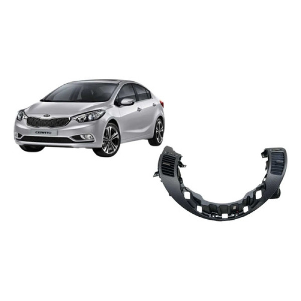 Difusor Moldura Painel Central Kia Cerato 2015