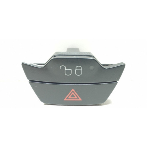 Botão Pisca Alerta Trava Elétrica Ford New Fiesta 2014-2017  Preto