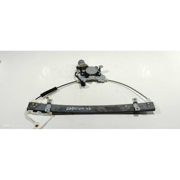 Máquina De Vidro Traseira Esquerda Captiva 2010