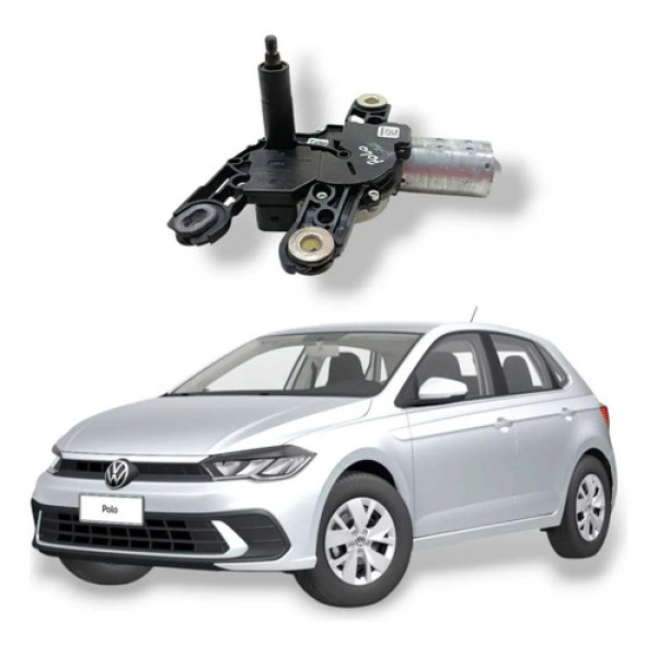 Motor Limpador Traseiro Polo Tsi Higline 2019 2023
