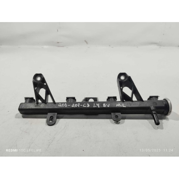 Flauta De Combustivel C3 1.4 8v 2008-2012 Peugeot 206/207