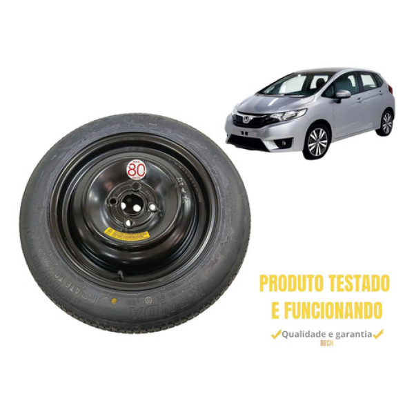 Estepe Pneu Honda Fit 2020 T135/80d15