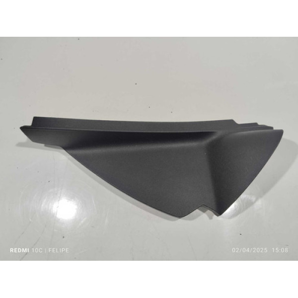 Moldura Acabamento Esquerdo Do Painel Peugeot 2008 2019 Preto