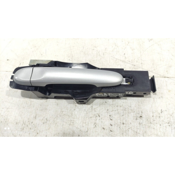 Maçaneta Externa Porta Traseira Direita Nissan March 2017  Cinza