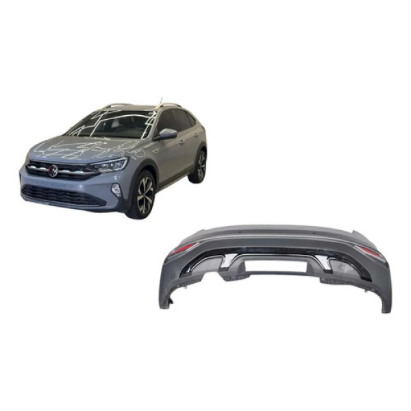Parachoque Traseiro Volkswagem Nivus Higline 2022