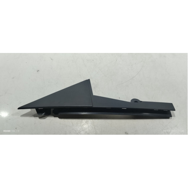 Acabamento Externo Porta Traseira Esquerda Vw Nivus 2022 Preto