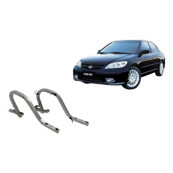 Par Braço Dobradiça Tampa Porta Malas Civic 1.7 2004