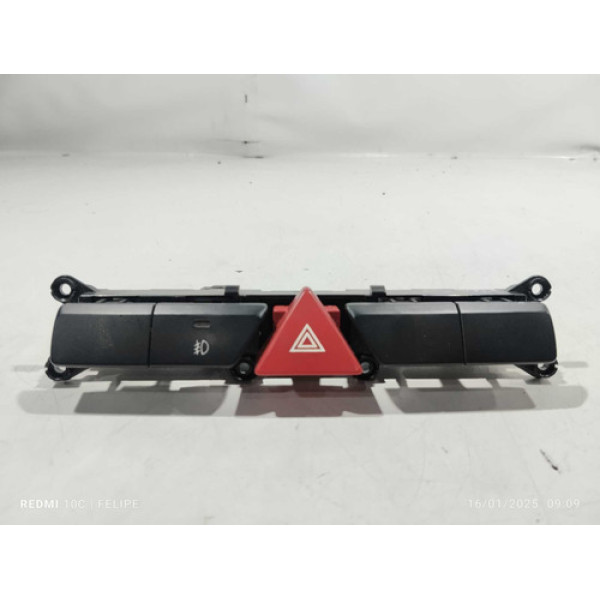 Comando Pisca Alerta Milha Kia Picanto 2010 Preto