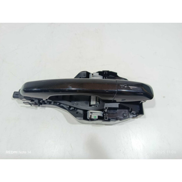 Maçaneta Ext Dianteira Esquerda Discovery Sport Sd4 Hse 2016 Preto Dianteira