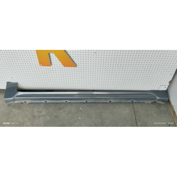 Spoiler Lateral Lado Esquerdo Chevrolet Captiva 2010 Cinza-escuro