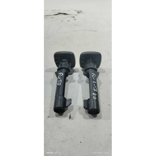 Par Pino Guia Encosto Cabeça Dianteira Direita Fluence 2017 Preto