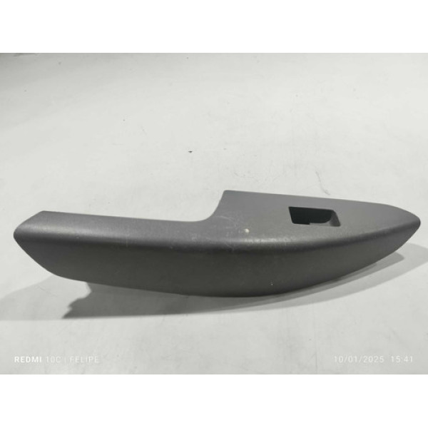 Acabamento Traseiro Esquerdo Botão Vidro Chevrolet Spin 2013 Preto