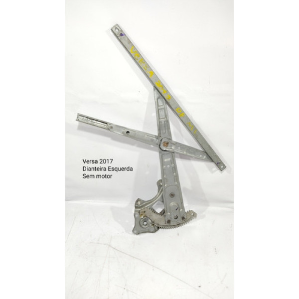 Máquina  Vidro  Dianteira Esquerda Nissan Versa 2017 