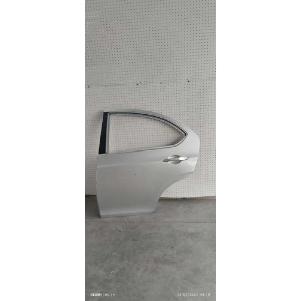 Porta Traseira Esquerda Jac J3 2014 Sedan Traseira Esquerda Prata