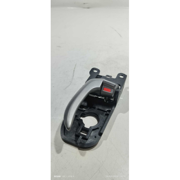 Maçaneta Interna Traseira Esquerda Elantra Automático  2013 Traseira