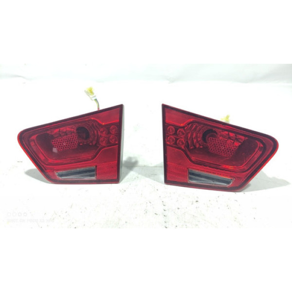 Par De Lanternas Traseiras Porta Malas Kia Cerato 2009/2013 