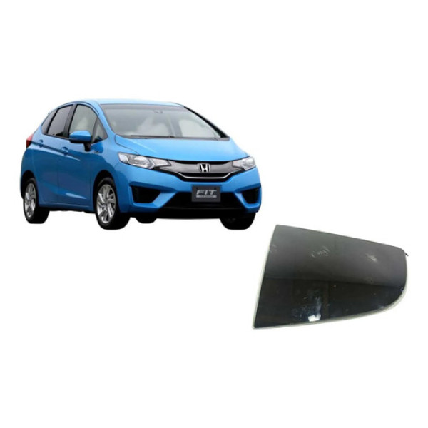 Vidro Fixo Traseiro Esquerdo Honda Fit 1.5 2009 2014