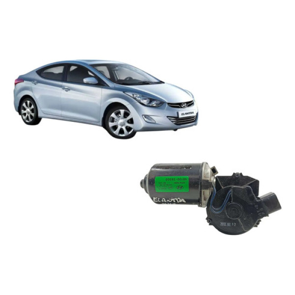Motor Do Limpador De Parabrisa Hyundai Elantra 1.8 Gls 2013