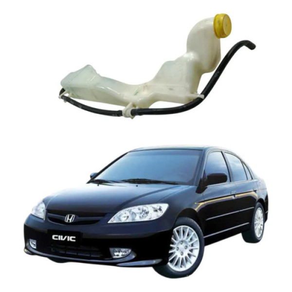 Reservatorio De Agua Do Radiador Honda Civic 1.7 Lx 2004