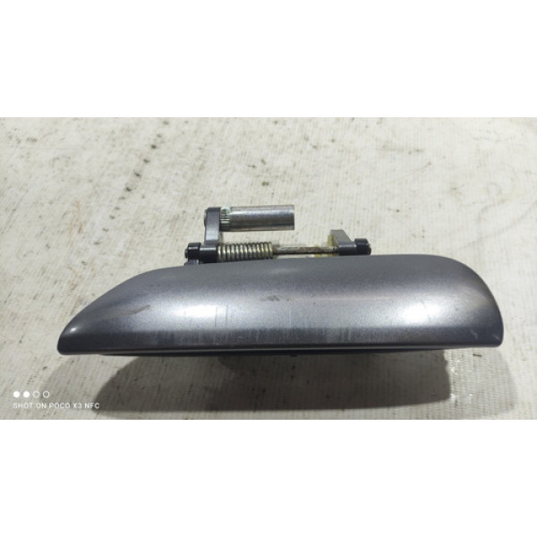 Maçaneta Externa Porta Traseira Esquerda Honda Fit 2013 Prateado