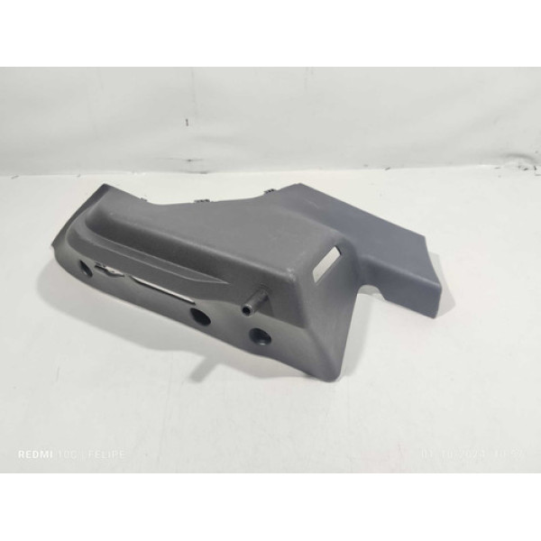 Moldura Bagagito Esquerdo Citroen C3 2015 Pret