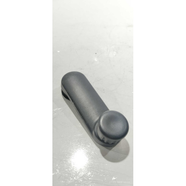 Manivela Do Vidro Renault Sandero Logan 2009/2015 Preto